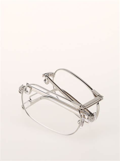 cartier brille silber